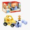 Hape Sagobok med Lekset The Buzzing Bulldozer