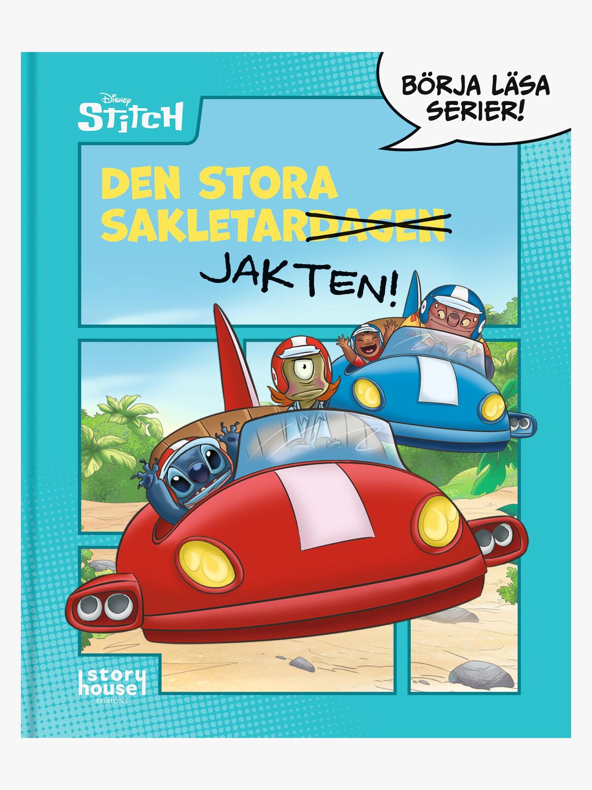 Egmont Kärnan Disney Stitch Börja Läsa Serier Bok