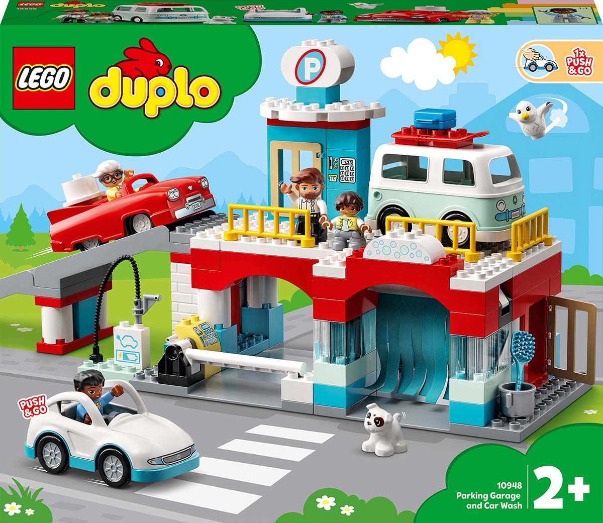 LEGO DUPLO Town Car Park and Car Wash 10948 