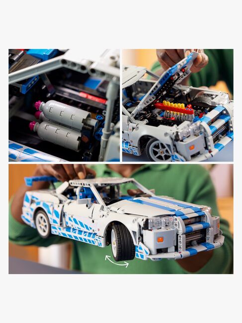 LEGO Technic 42210 2 Fast 2 Furious Nissan Skyline GT-R R34 bil