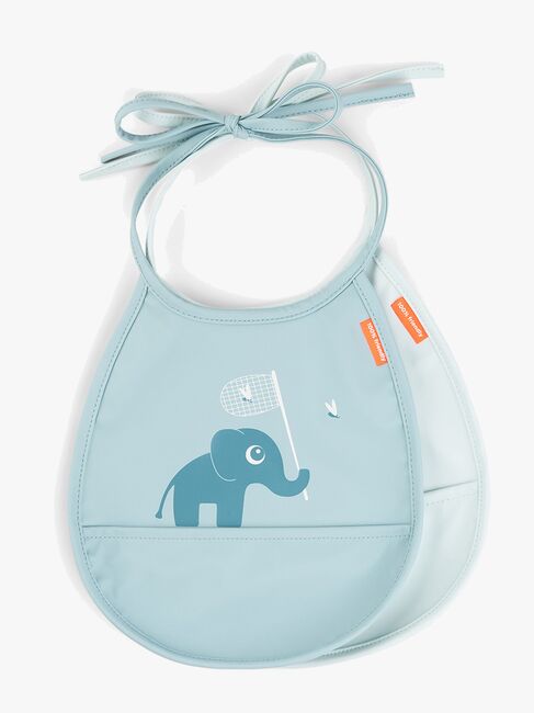 Done By Deer Elphee Tiny Pocket Haklapp 2-Pack, Blue