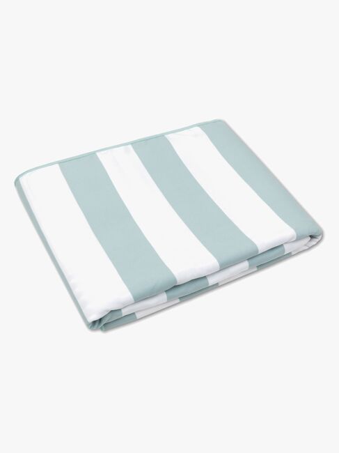 Swim Essentials Luxe Strandfilt, Green White Cheers