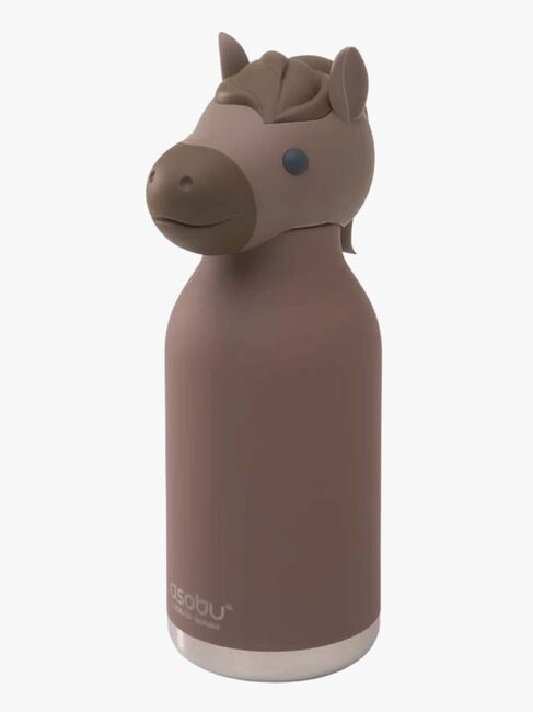 Asobu Bestie Vattenflaska Häst, Brun SBV44-HORSE-4840_1.jpg