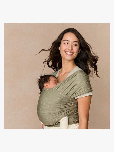 Ergobaby Aura Wrap Knit Bärsjal, Olive Diamonds
