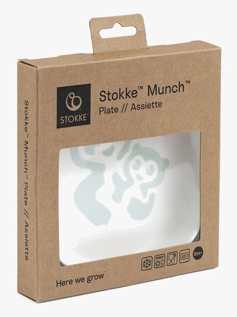Stokke Munch Tallrik, Soft Mint