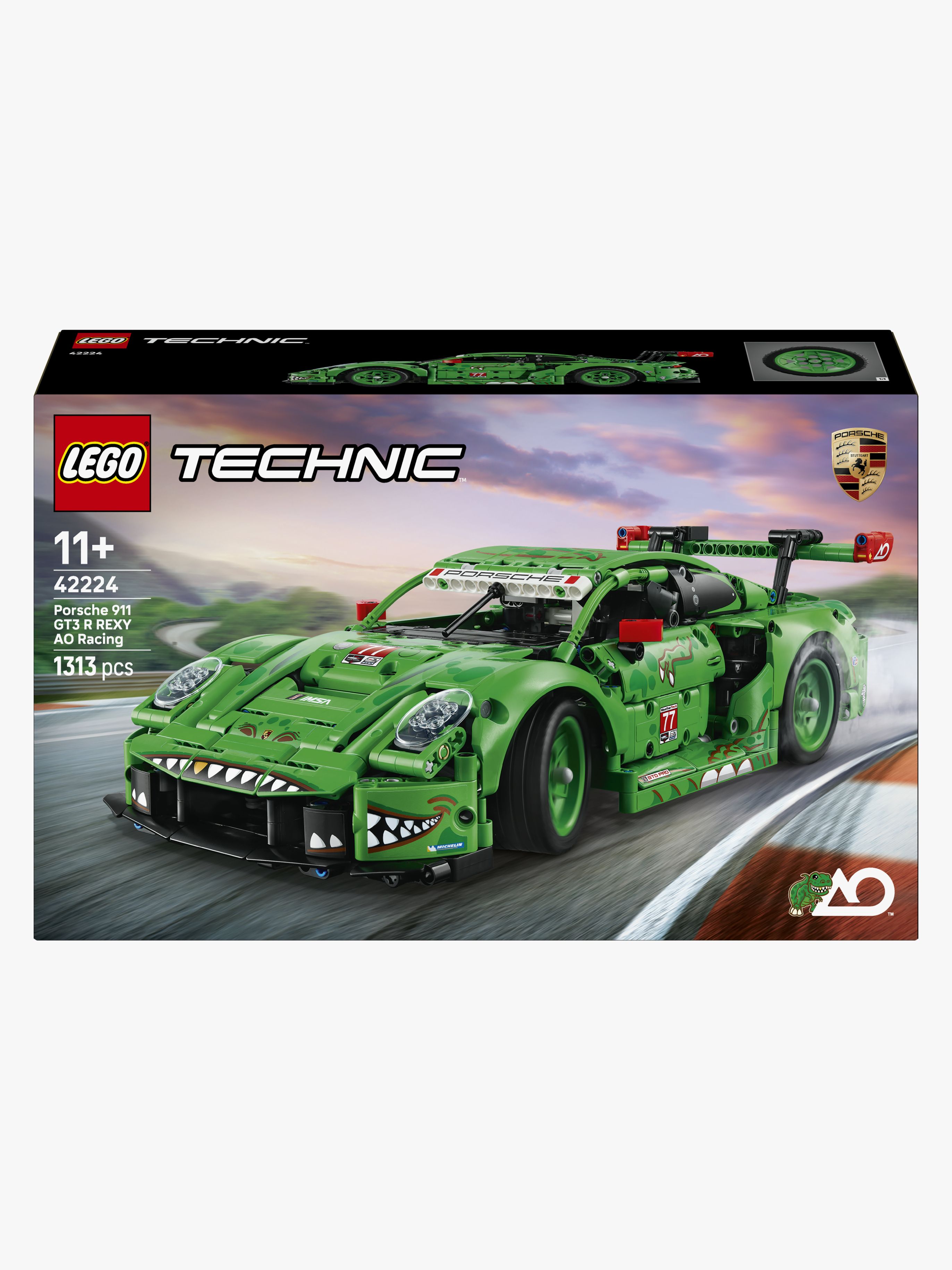 LEGO Technic 42224 Porsche 911 GT3 R REXY AO Racing racerbil
