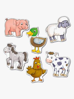 Orchard Toys Pussel Bondgård 6-i-1