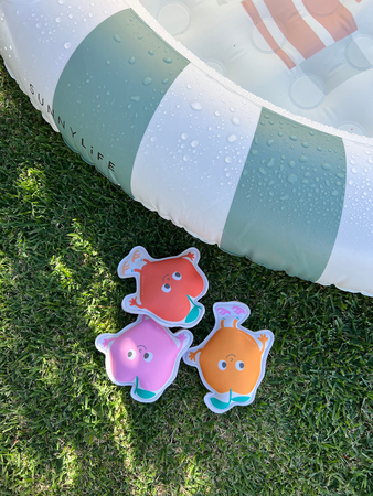 SUNNYLiFE Dykleksaker 3-Pack, Poppy the Peach Multi