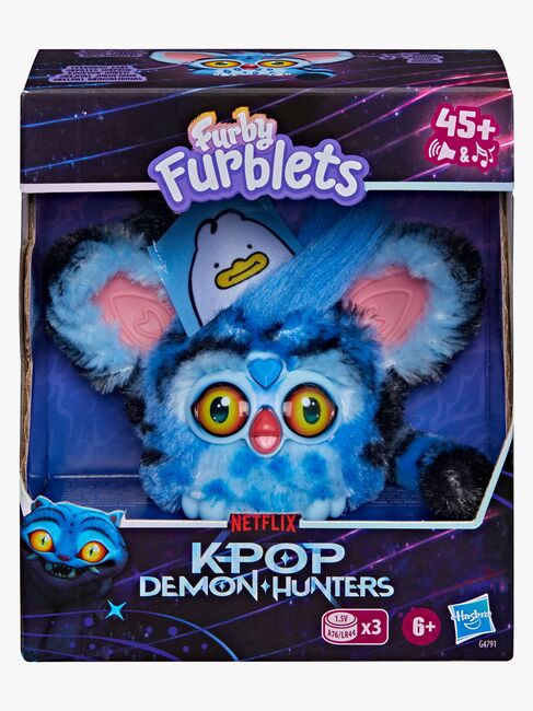 Furby Furblets K-Pop Demon Hunters Interaktivt Gosedjur Derpy Tiger, Flerfärgad Furblets1-G47915L0-2965_3b.jpg