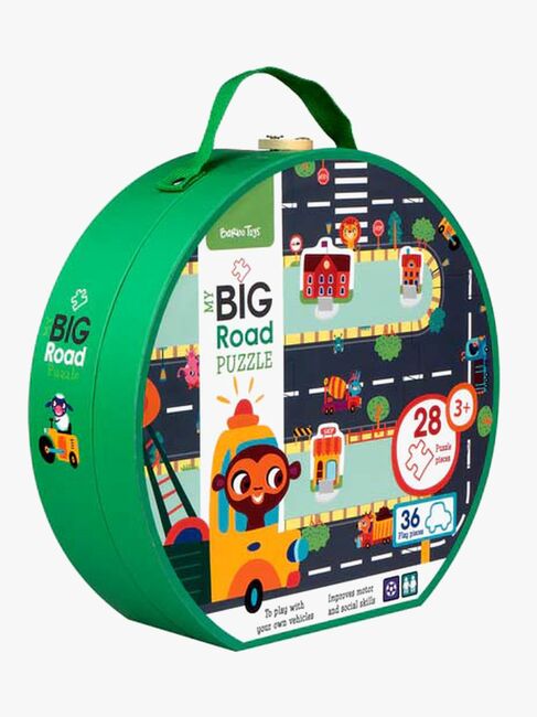 Barbo Toys  Min Stora Pussel Väg 200 Bitar