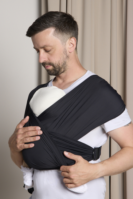 Beemoo CARE Yoga Tech Bärsjal, Noir Black