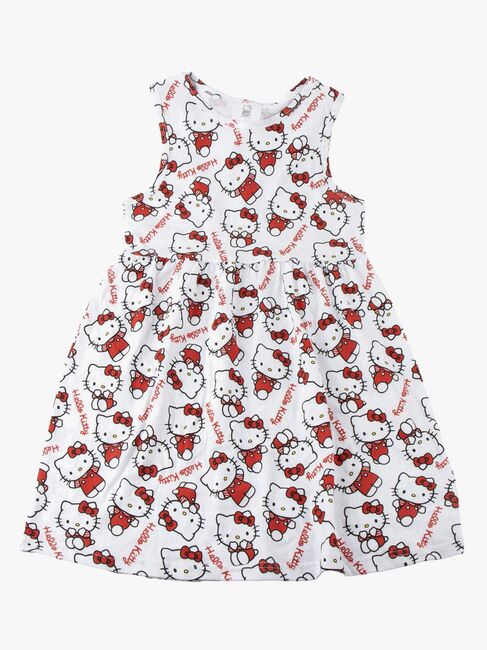 Hello Kitty Klänning, Vit