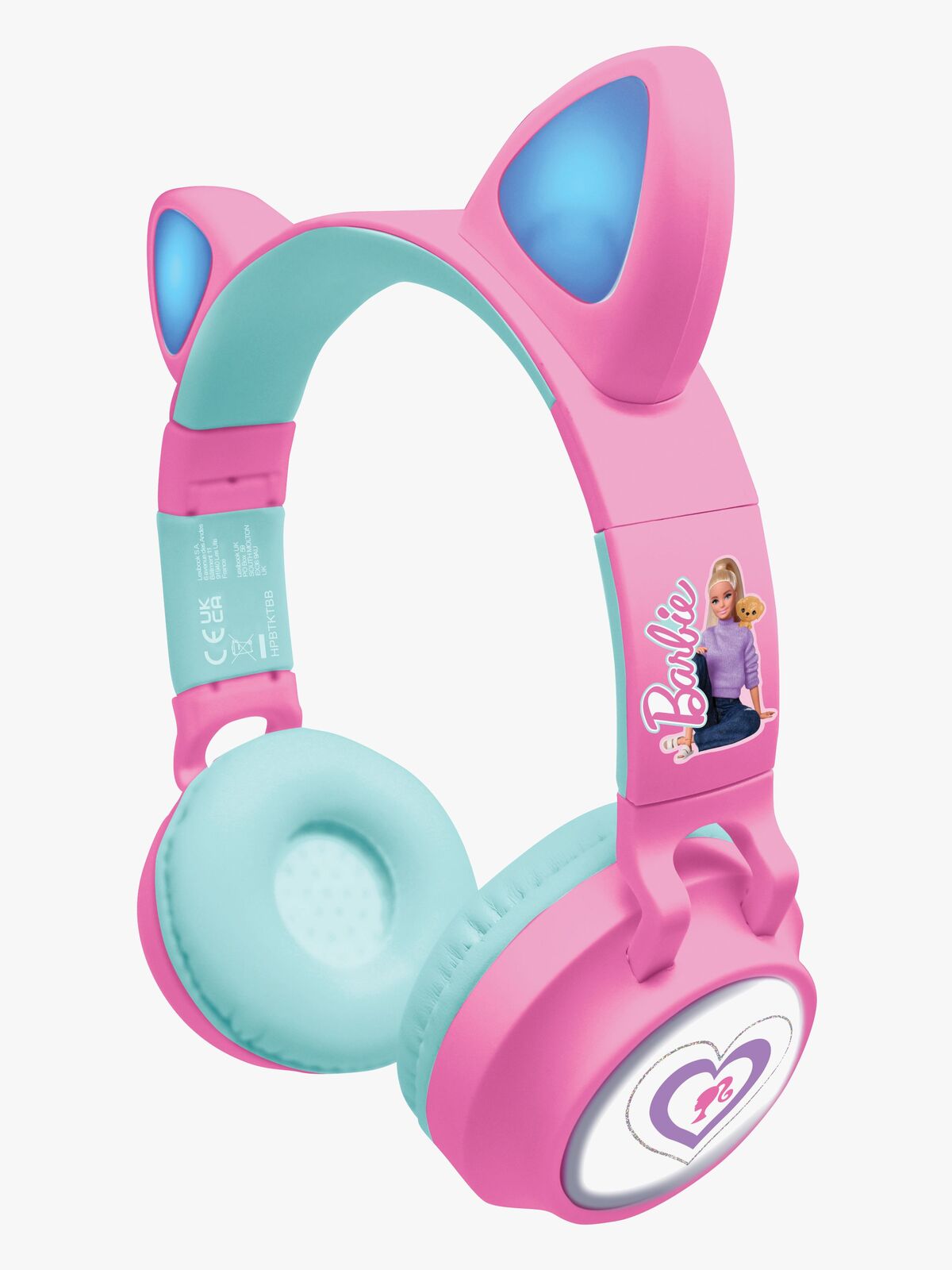 Barbie Kattöron Hörlurar med Ljus