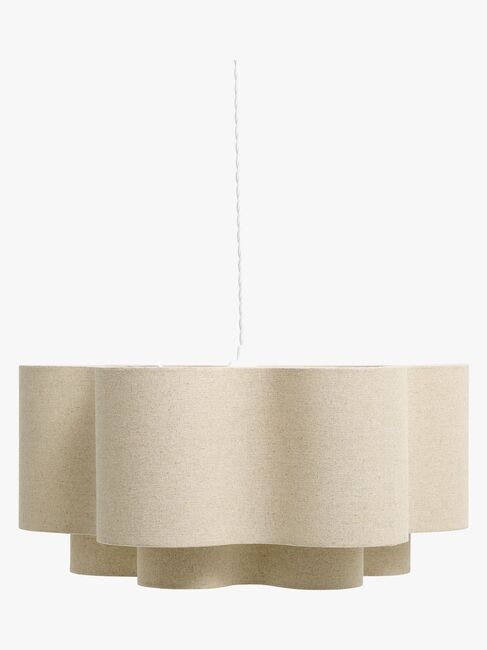 Alice & Fox Bloom Lampskärm, Beige Linen