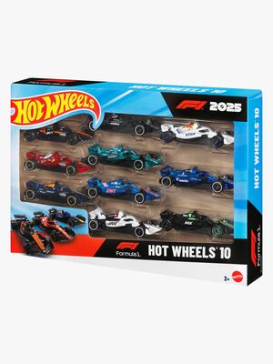 Hot Wheels Autos F1 1:64 10-pack