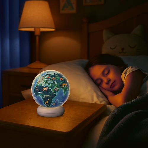 Ravensburger Gabby's Dollhouse 3D-pussel Jorden Nattlampa 72 Bitar