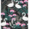 Petite Déco Tapet Swan, Svart