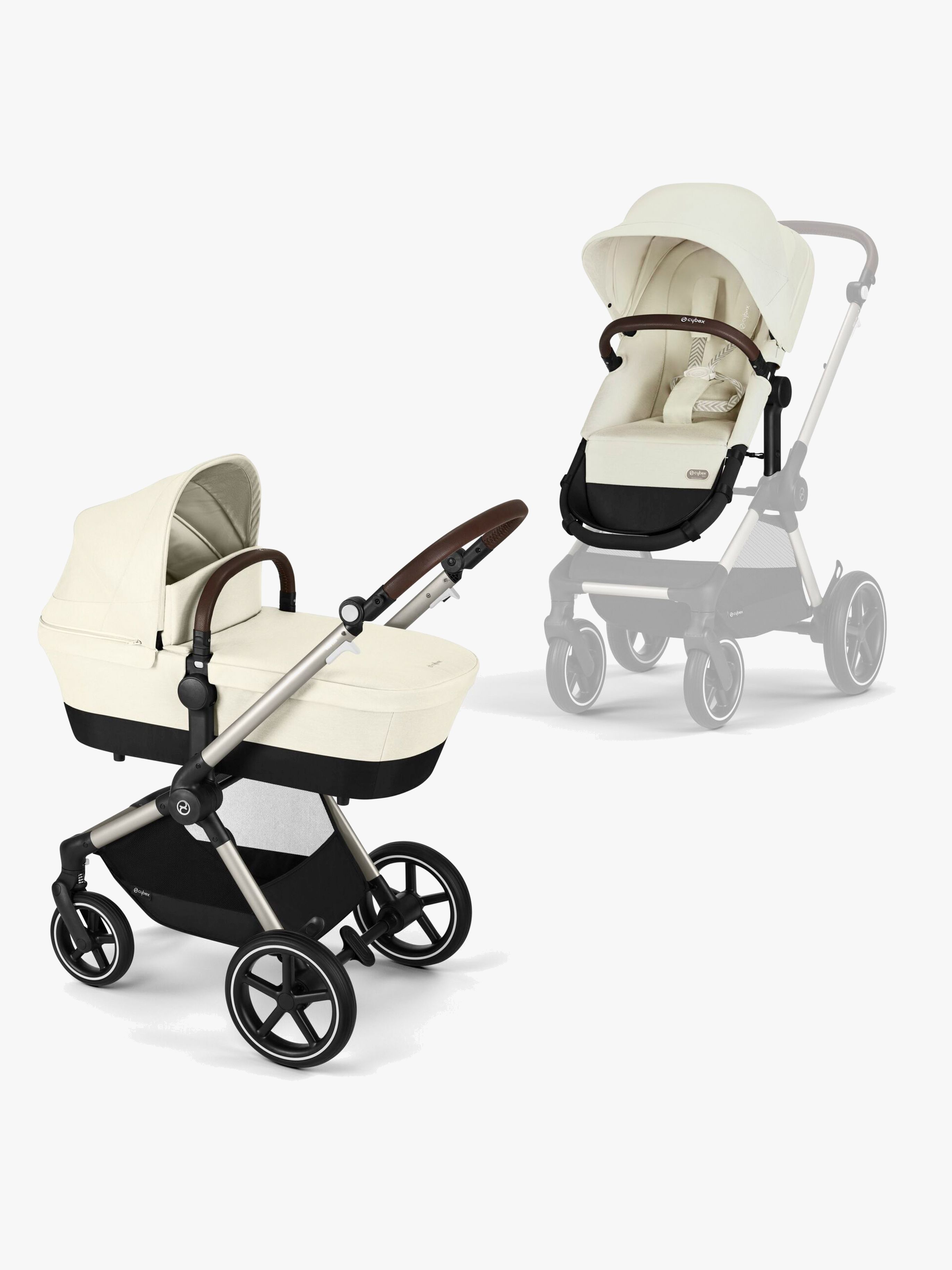 Cybex Eos Lux Duovagn Stone Grey