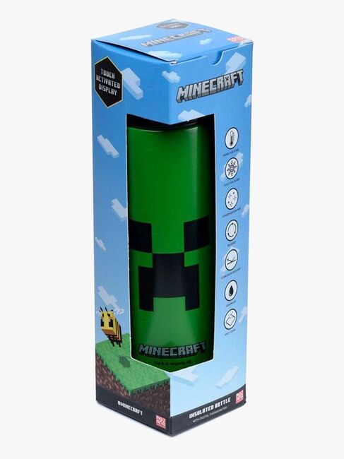 Minecraft Varm & Kall Digital Termometerflaska 450 ml, Creeper BOTMinecraft-183-4817_3c.jpg