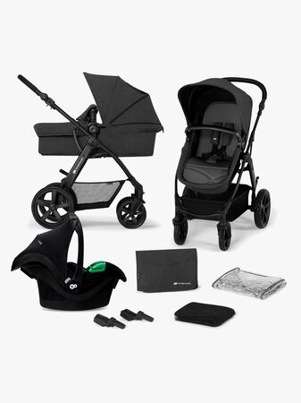 Kinderkraft MOOV CT 3-in-1 Mink Pro Kombivagn, Black