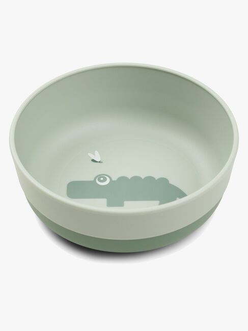 Done By Deer Foodie Skål Croco, Grön