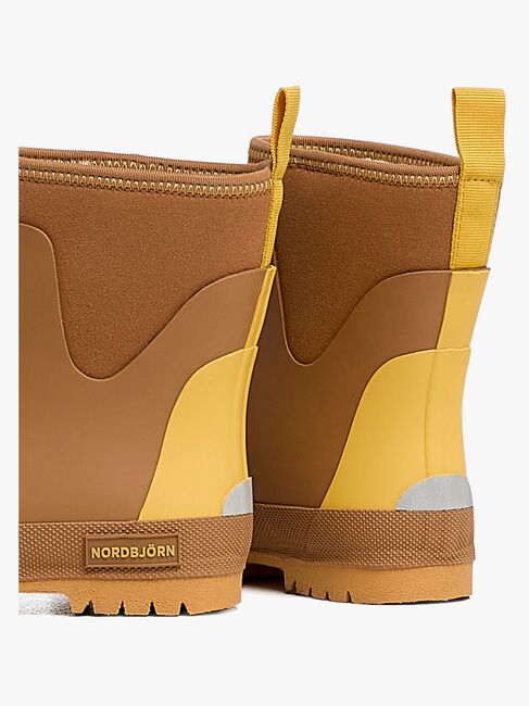 Nordbjörn Viskan Fodrade Gummistövlar, Camel/Gul