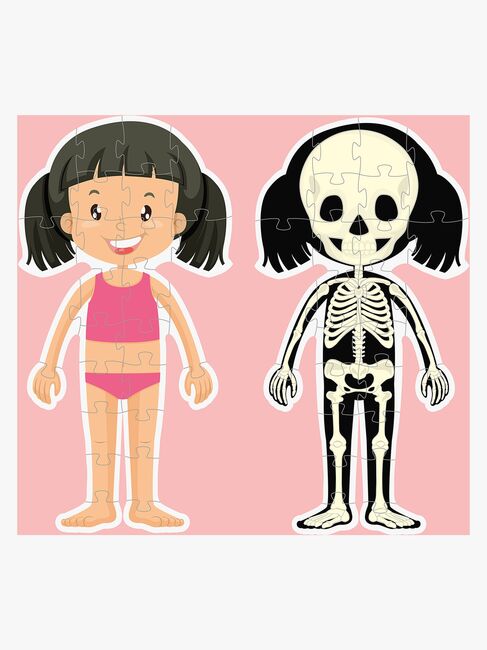 Barbo Toys Body Pussel Flicka 36 Bitar