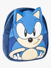 Sonic Plysch Ryggsäck, Blå