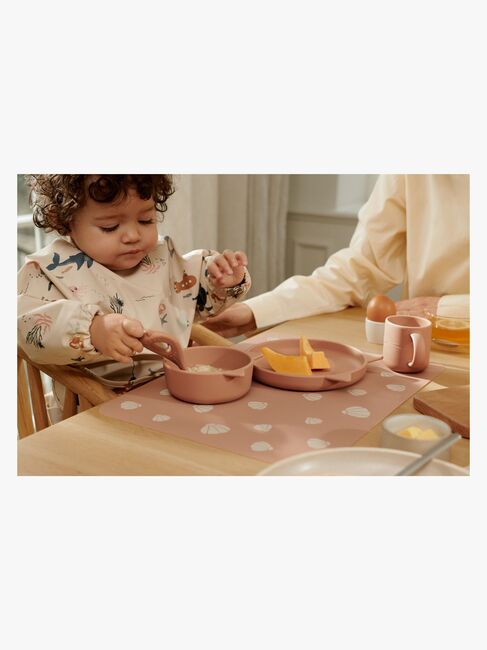 LIEWOOD Merle Cape Haklapp med Tryck, Sea Creature/Sandy