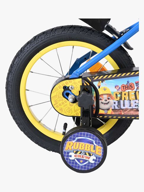 Paw Patrol Rubble & Crew Cykel 14 Tum, Blå