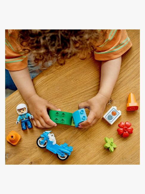 LEGO DUPLO Town 10471 Blå polismotorcykel