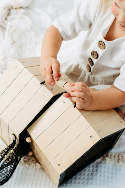 Small Foot Lekset Kanin med Bur & Hage