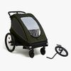 Beemoo Activity Sport Cykelvagn Inkl. Joggingkit, Green
