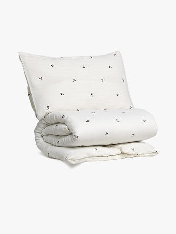 Alice & Fox NESSA Bäddset Spjälsäng 100x130, Vit