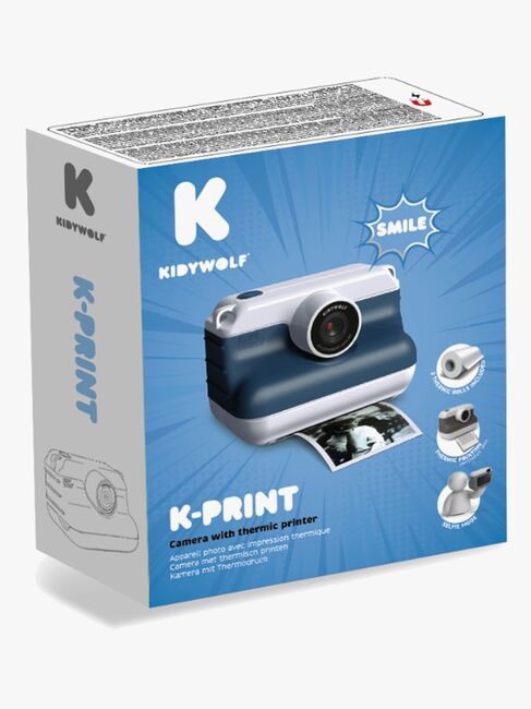 Kidywolf K-PRINT Instantkamera, Blå