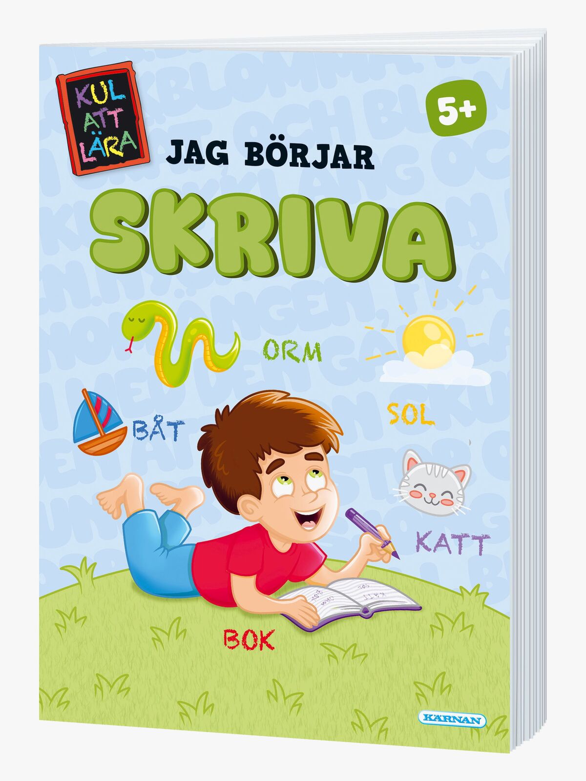 Egmont Kärnan Kul Att Lära Bok Jag Börjar Skriva