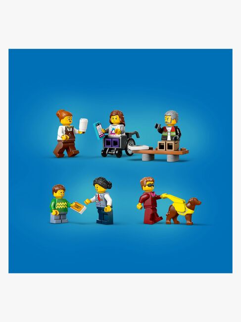 LEGO City 60423 Spårvagn och station