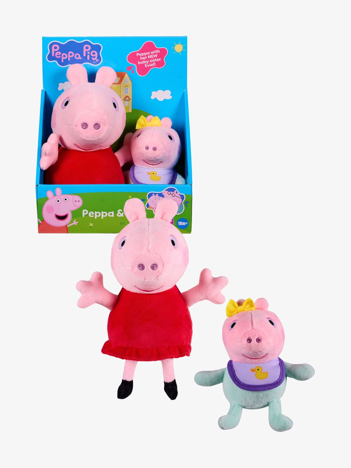 Greta Gris Gosedjur 2-Pack