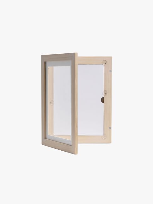 Minitude OLIVER  Öppningsbar Ram A4, 100 Ark, White wash