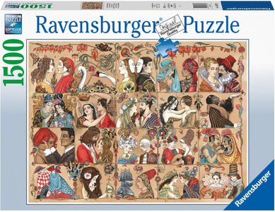 Ravensburger Pussel Love Through The Ages 1500 Bitar