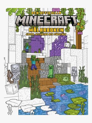Minecraft Den Officiella Målarboken Målarbok