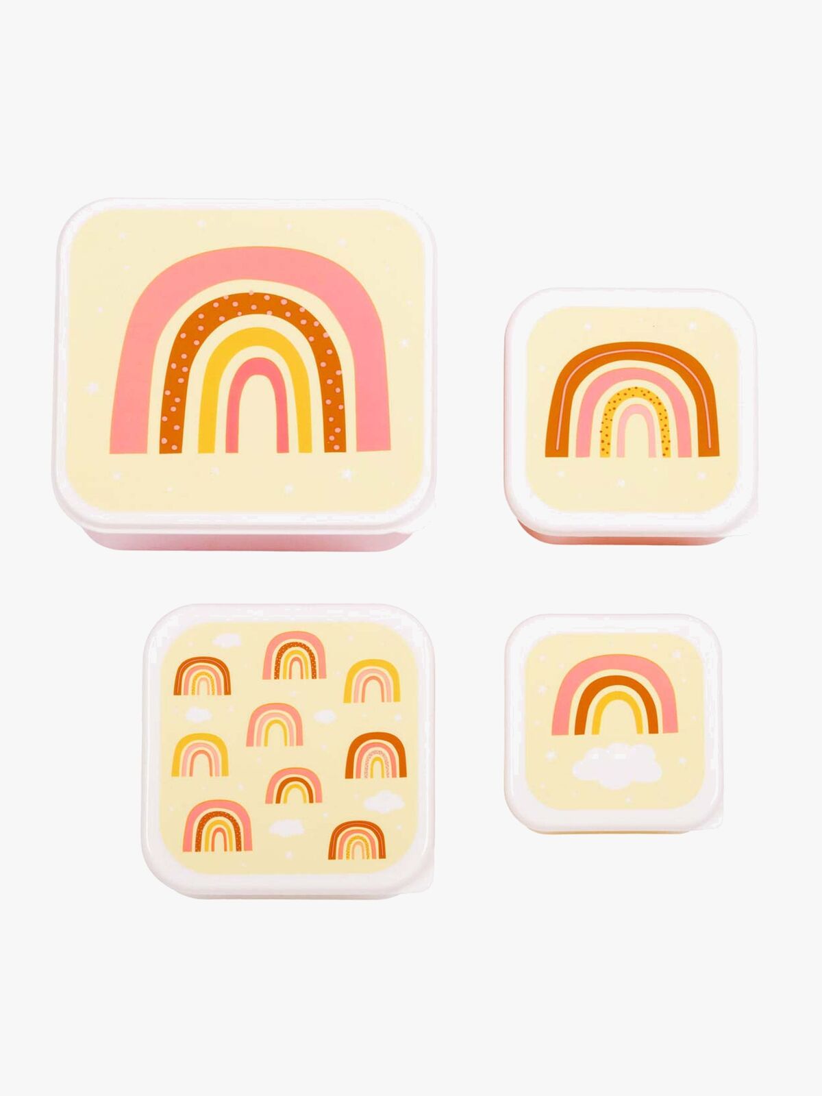 A Little Lovely Company Lunchboxset, Regnbåge