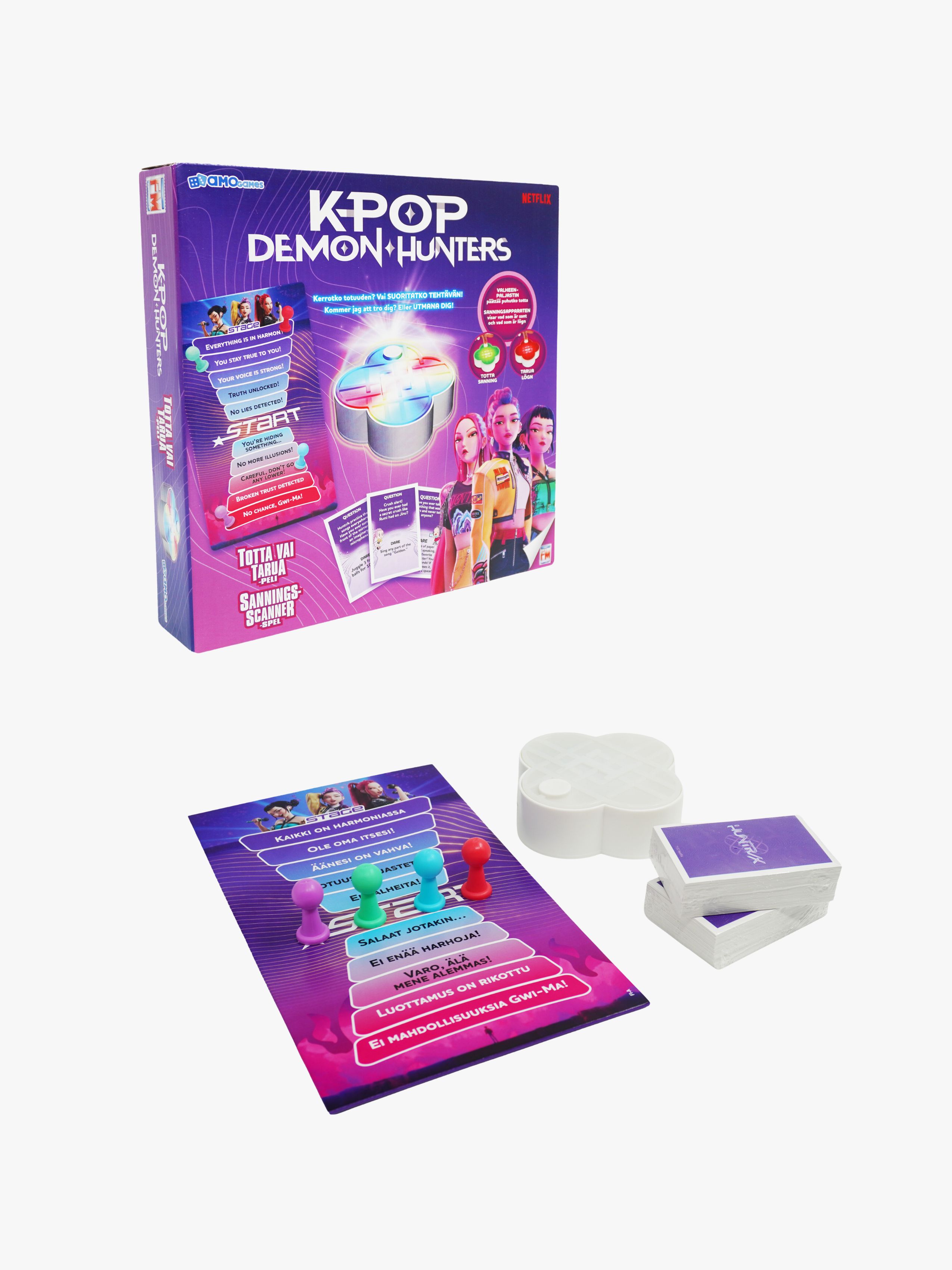 AMO Games Sällskapsspel K-pop Demon Hunters