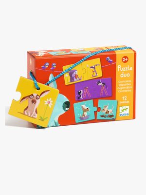Djeco Pussel Motsatser 24 Bitar
