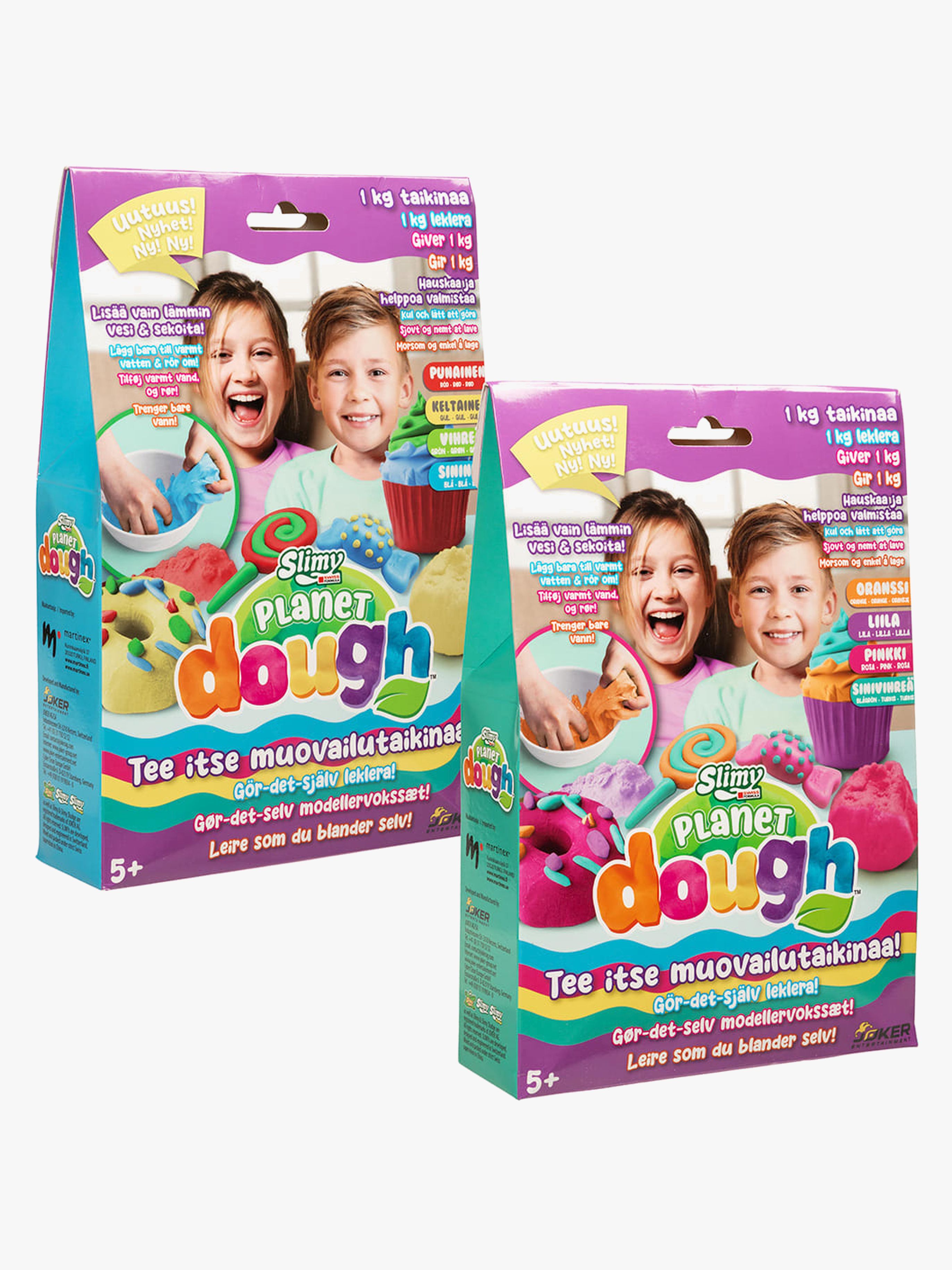 PlanetDough Leklera 1 kg, Flerfärgad