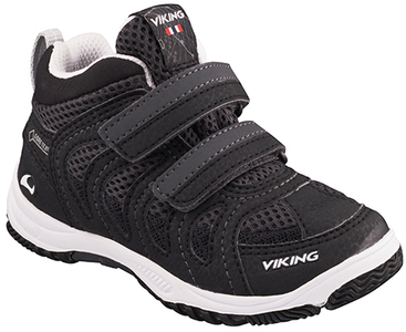 Viking Castor Mid GTX Sneakers, Black/Grey