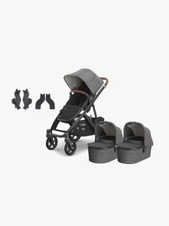 Uppababy Vista V3 Tvillingvagn, Greyson