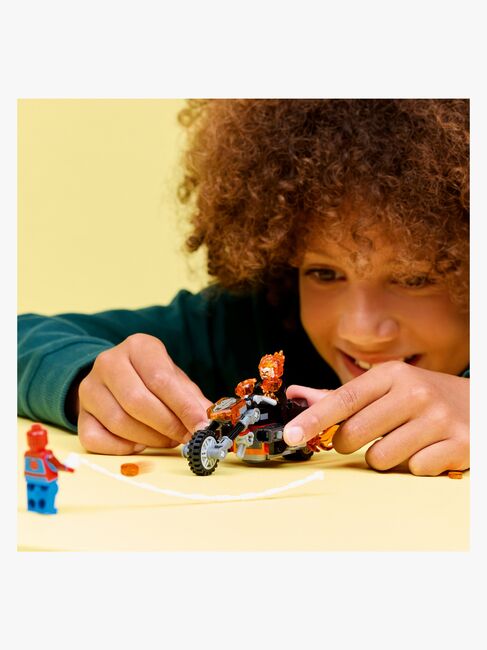 LEGO Super Heroes 76335 Spider-Man mot Ghost Rider på motorcykel