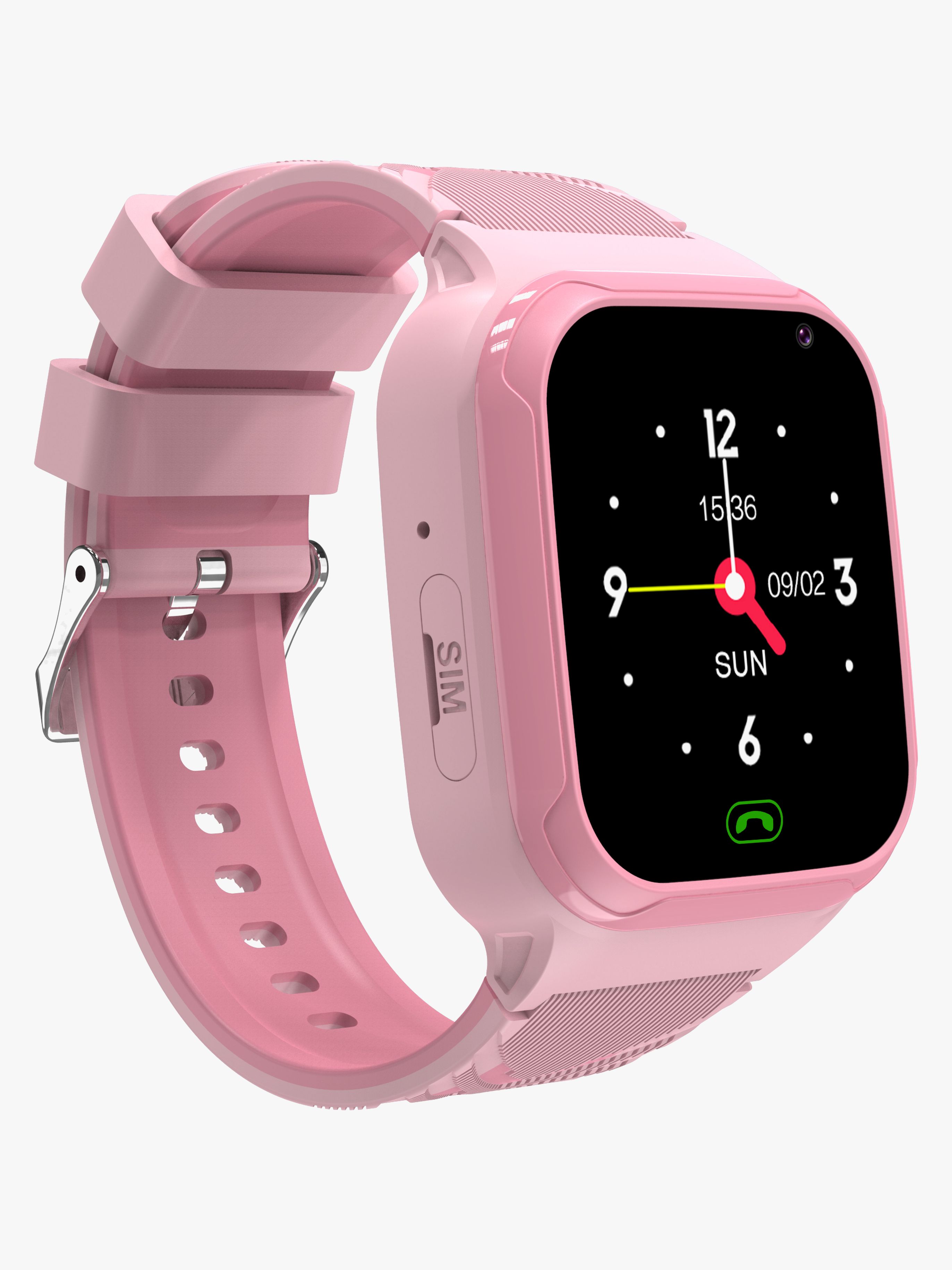 ZAZU Smartklocka 4G, Rosa
