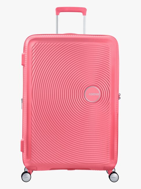 American Tourister Soundbox Spinner Resväska 97L, Sun Kissed Coral